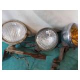 Vintage Tractor lights.