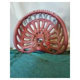 Cast iron Implement seat.