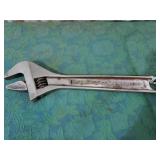 Snap-on adjustable wrench. 10 in.