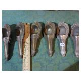 Antique car light sockets.