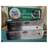 Pyrex Portables, in insulated carriers.