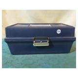 Small tackle box, w/contents.