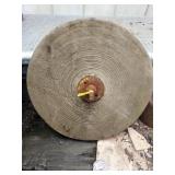 Large Rock grindstone.