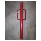 T- post driver, 2 handle.