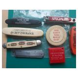 Advertising Pocket knives,CASE key holder, tape