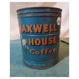 Maxwell House Coffee, 2lb. tin. w/lid.