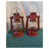 Kerosene lanterns. (2)