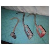 Vintage hay hooks (3).