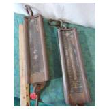 HANSON hanging scales. (2)