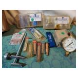 Welding lot. Tips, tip cleaners, gauge,