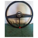 1954-56 Chevy truck steering wheel, 18"&rare