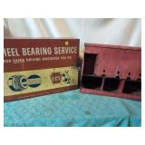 Wall hanging repair parts cabinets.
