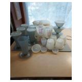 Vintage Tupperware, Jell-O molds, measuring cups,