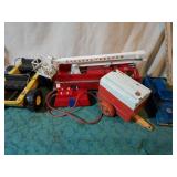 Tonka, Nylint and plastic roughly played with
