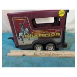 Nilant horse trailer. Heavy plastic.