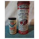 Vintage repair kits. (2) One rubber repair& one