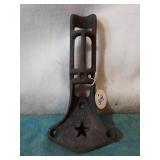 Large Cast Iron flagpole holder.