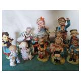 Children figurines. Numbered, made in Japan