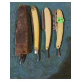Straight razors,hair trimmers & leather razor