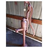 Large water well pump.