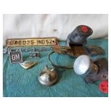 Misc. Auto badges, license plate topper,