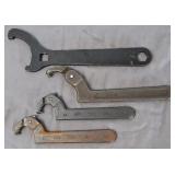 Adjustable Hook Spanner Wrenches