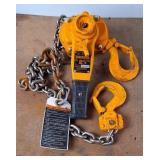 Harrington LB028 Lever Chain Hoist, 2-3/4 Ton