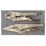 Craftsman Needle Nose Locking Pliers & Vise Grip