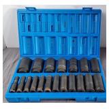 Grey Pneumatic 1/2" Drive Deep Impact Sockets