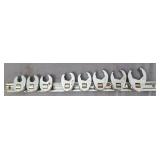 3/8" Drive SAE Flare Nut Crowfoot Wrench Set