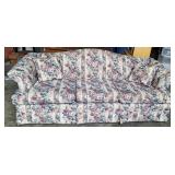 3-Cushion Floral Sofa