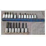 Proto 3/8" Drive Metric Hex Bit Socket Set