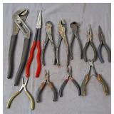 Pliers, Various Types