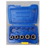 3/8" Irwin Bolt Extractor Set, 5 Piece Set
