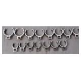 Snap-On 1/2" Flank Drive Crowfoot Wrench Set
