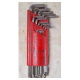 Bondhus Metric Hex Keys w/Holder (15)