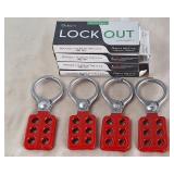 4 Osborn Safety Lock-Out Hasp, NEW