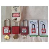 Master & Zing Lockout/Tagout Industrial Padlocks