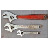 Channel Lock Adjustable Wrenches (2) & 12"