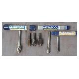 6 Countersink Bits, Various Sizes