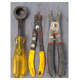 Snap Ring Pliers & Punch and Chisel Holder