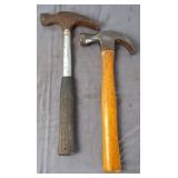 Stanley & Wood Handle Claw Hammers