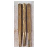 NAPA & Mayhew Brass Drift Punches (3)