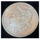 1921-D Morgan Silver Dollar