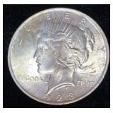 1923 Peace Silver Dollar