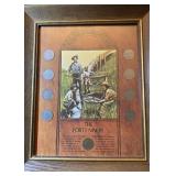 Framed The Forty Niners (Liberty Head Nickels)