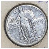 1926 Walking Liberty Silver Quarter (XF)