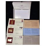 Golden Replicas of US Stamps