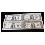 Series 1935A Red Seal & Blue Seal $1 Silver