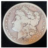 1899-O Morgan Silver Dollar
